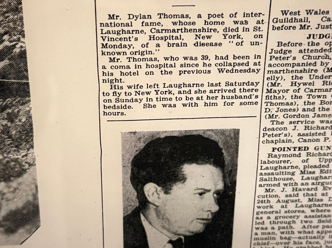 Dylan Thomas Boathouse-Laugharne必去景点