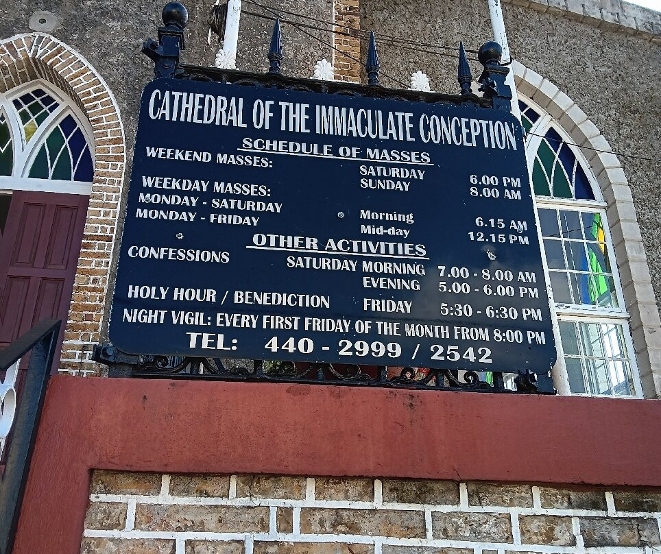 The Cathedral of the Immaculate Conception-St. George's必去景点