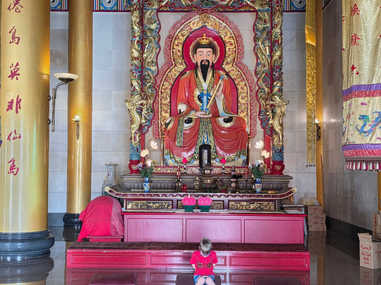 Lian Hua San Ching Tien Temple-美里必去景点