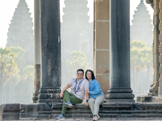 Angkor Wat Tuktuk Driver By Kakada-暹粒必去景点