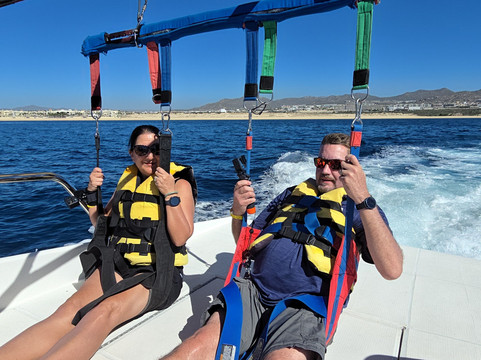 Happy Flights Cabo Parasailing-卡波圣卢卡斯必去景点