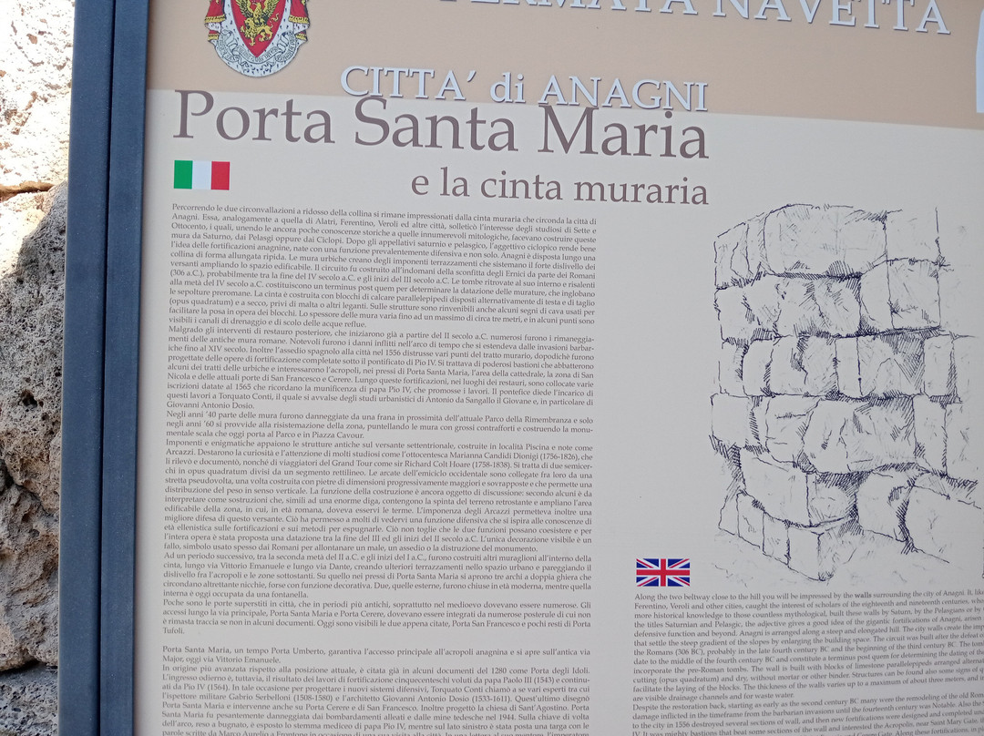 Porta Santa Maria-Anagni必去景点