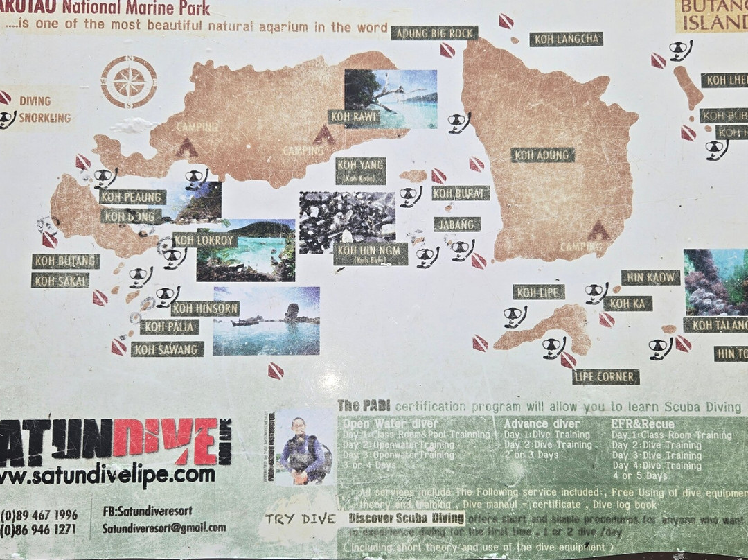 Satun Dive-丽贝岛必去景点