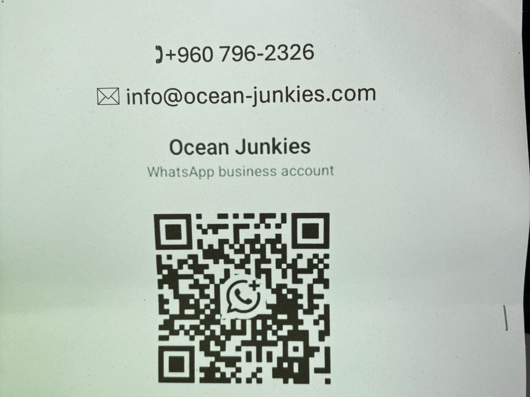 Ocean Junkies | Dive Centre-胡鲁马累必去景点
