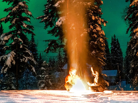 Northern Lights-费尔班克斯必去景点