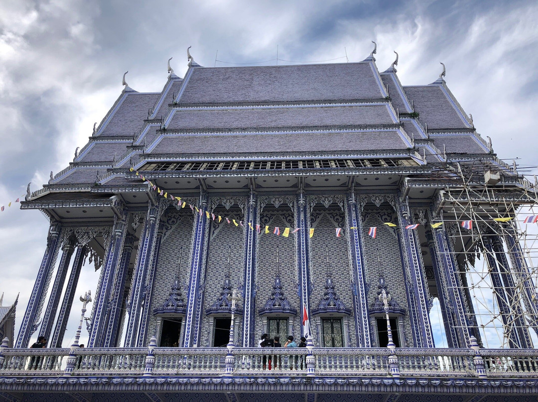 โบสถ์สีน้ำเงิน-尖竹汶必去景点