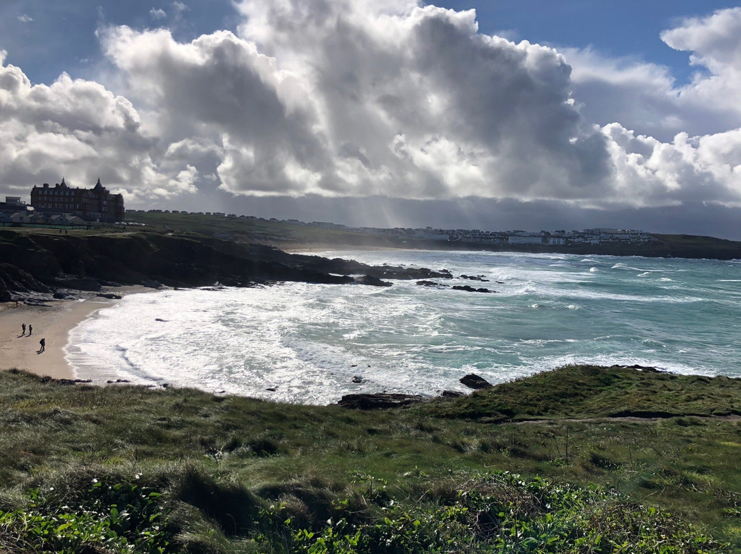 South West Coast Path Walk - Newquay's Twin Headlands from Newquay Station-纽奎必去景点