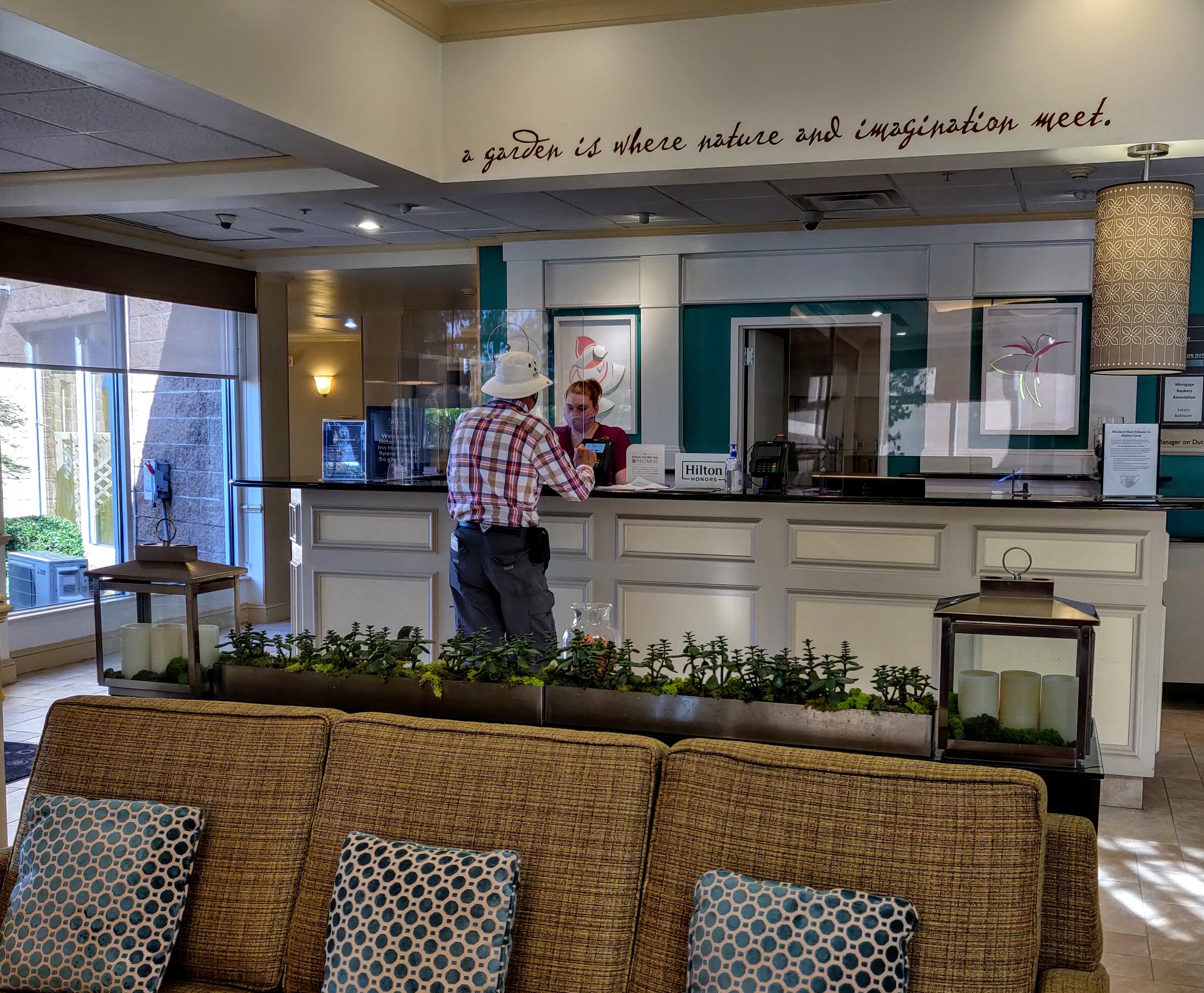 亨茨维尔/太空中心希尔顿花园酒店-浴室