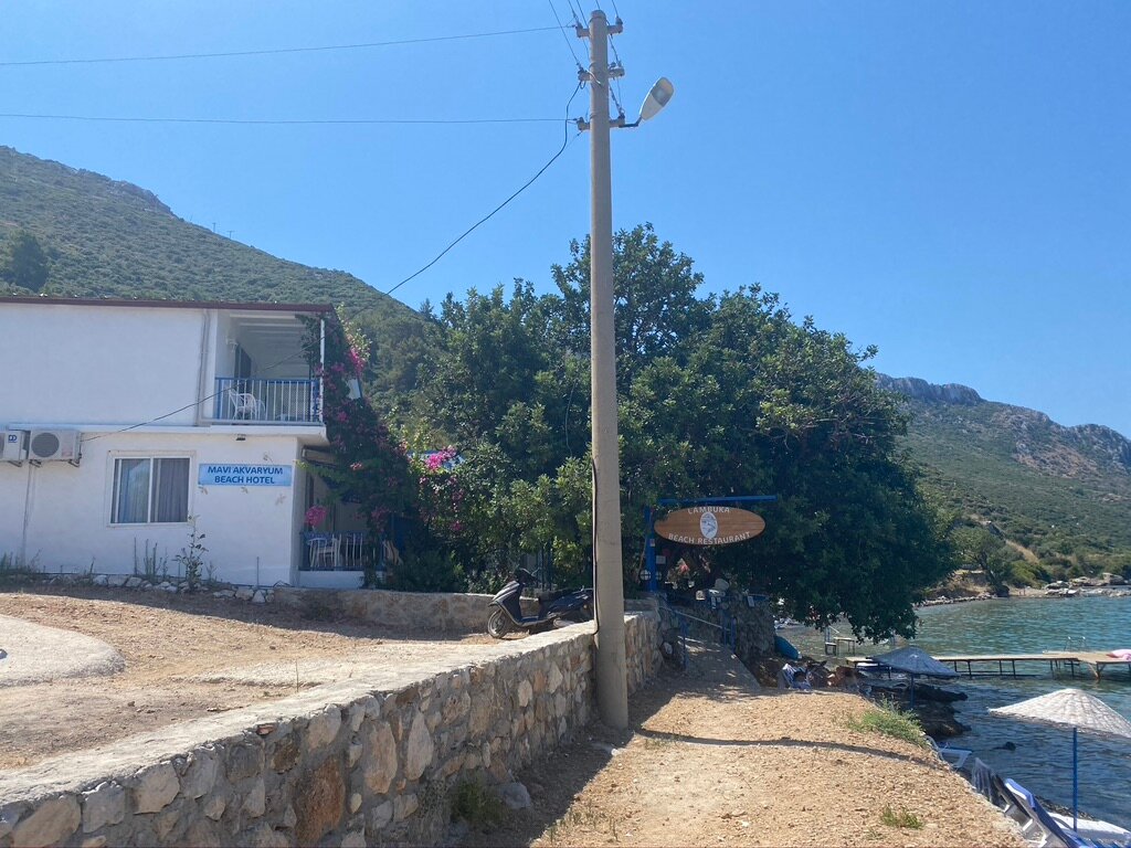 Mavi Akvaryum Otel-浴室