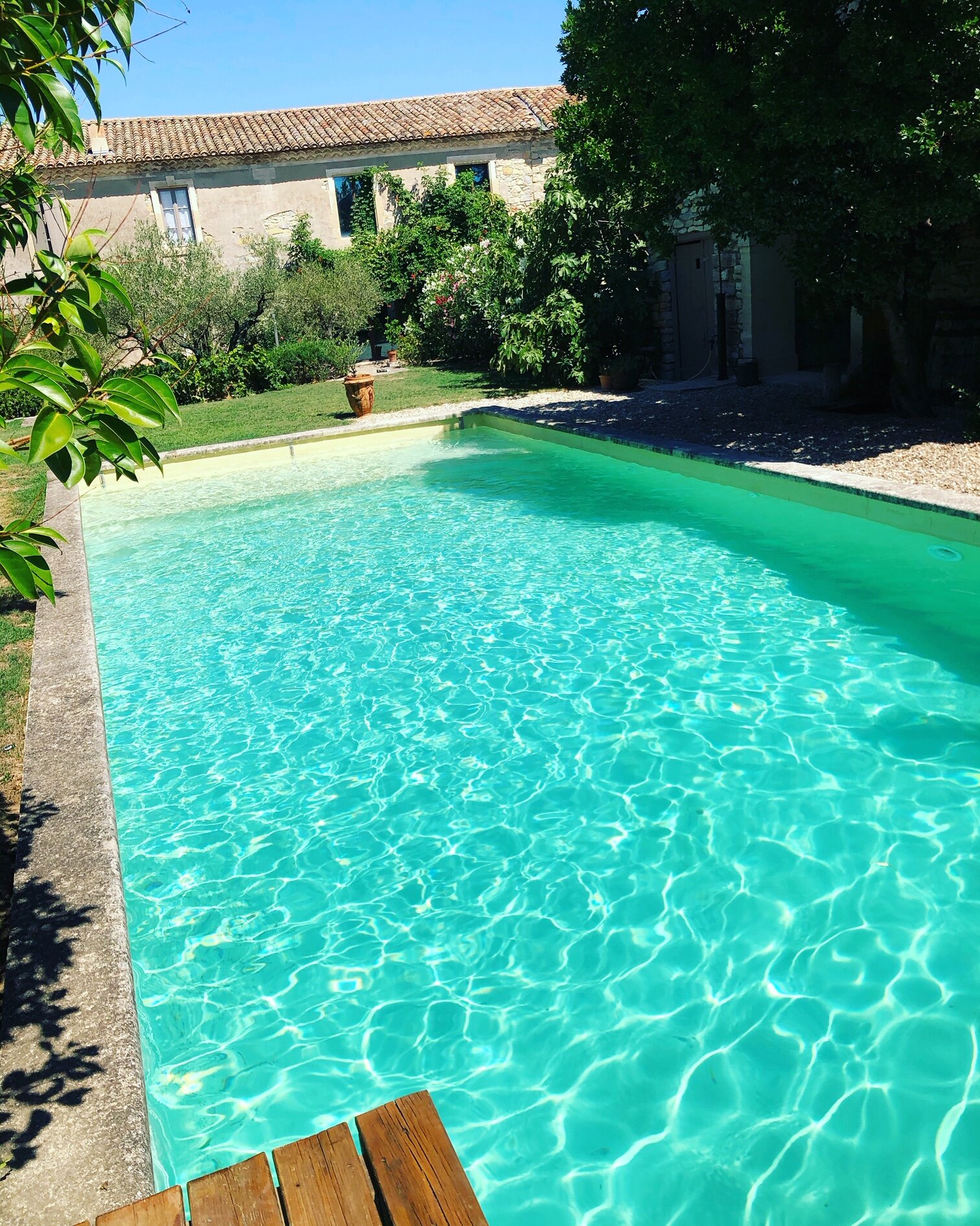 Le 'Coing' des Vignes-泳池