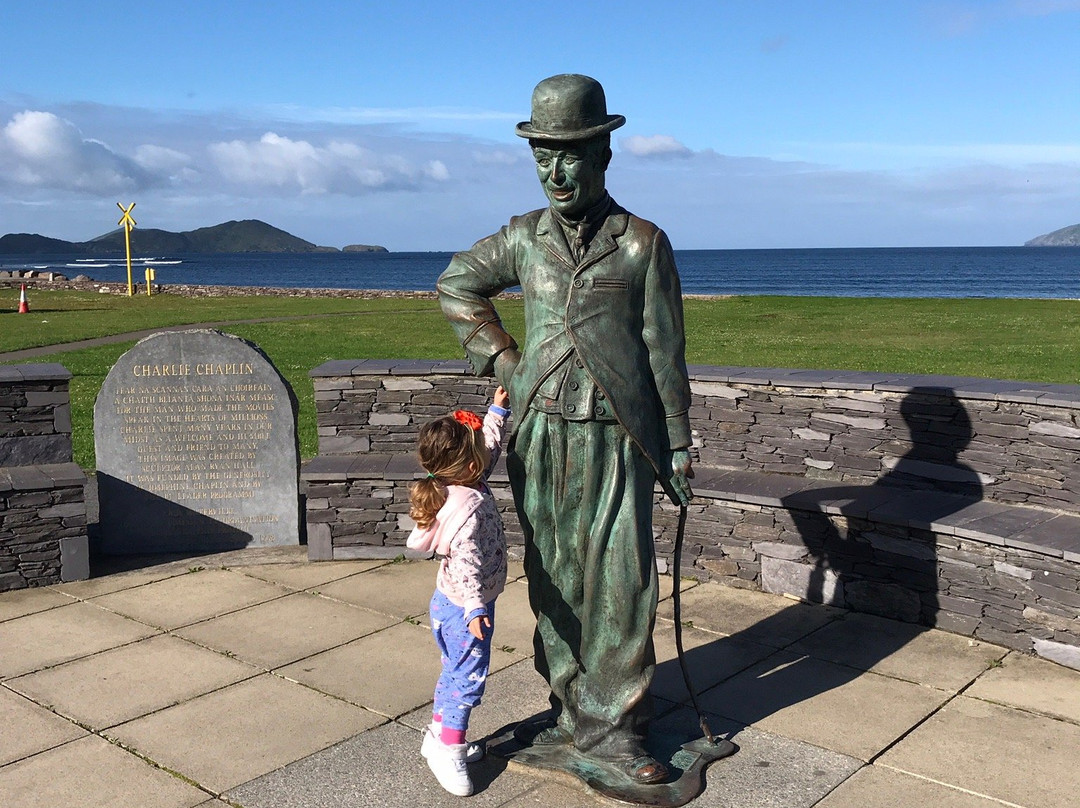 Charlie Chaplin Statue-Waterville必去景点