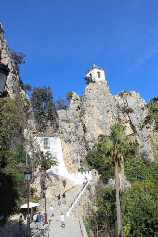 Castle in Guadalest景点图片