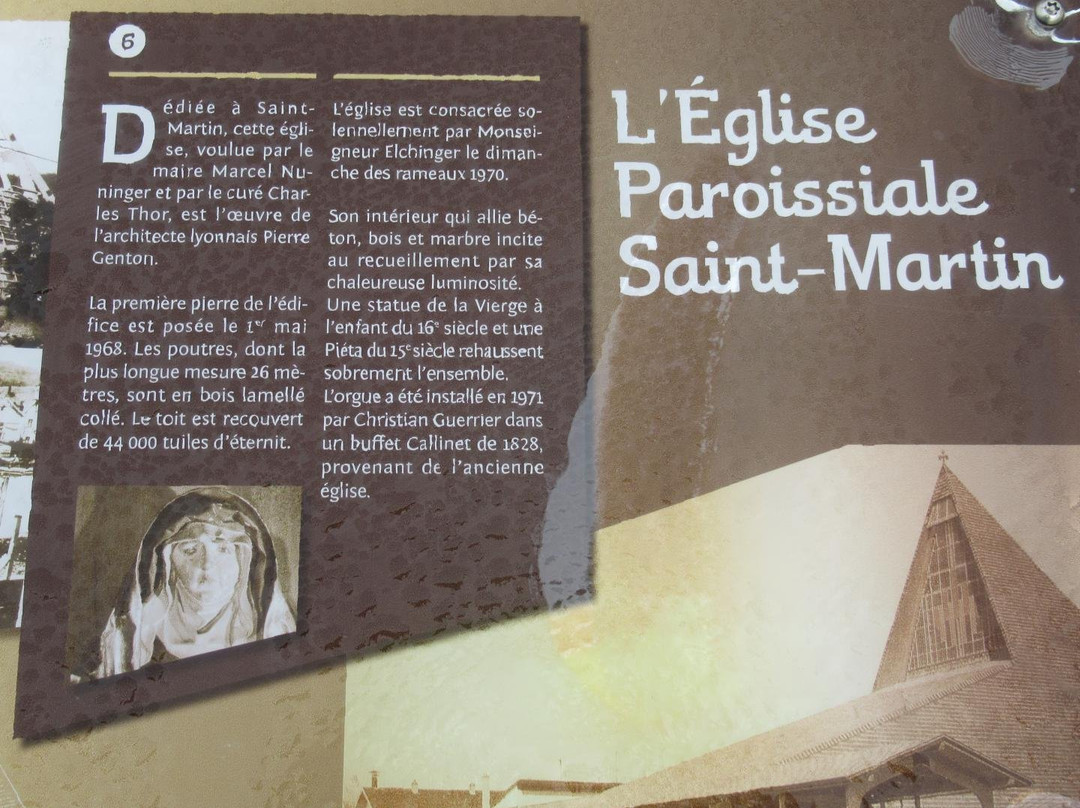 Eglise paroissiale Saint-Martin-Illfurth必去景点
