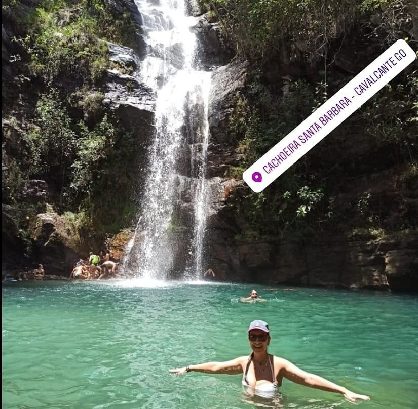 Cachoeira Santa Barbara-Cavalcante必去景点
