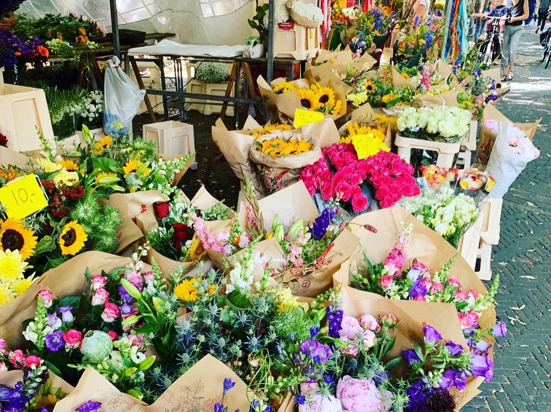 Bloemenmarkt, Janskerkhof, Utrecht-乌特勒支必去景点