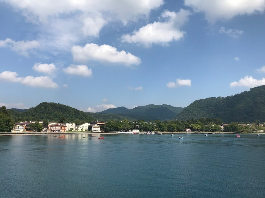 十和田湖景点图片