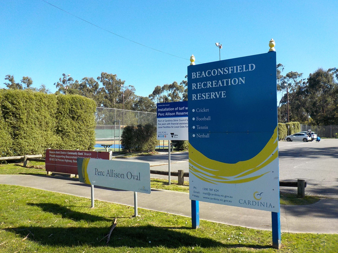 Beaconsfield Recreation Reserve - Perc Allison Reserve