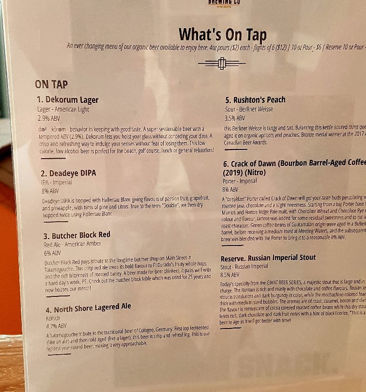 Tatamagouche Brewing Company景点图片