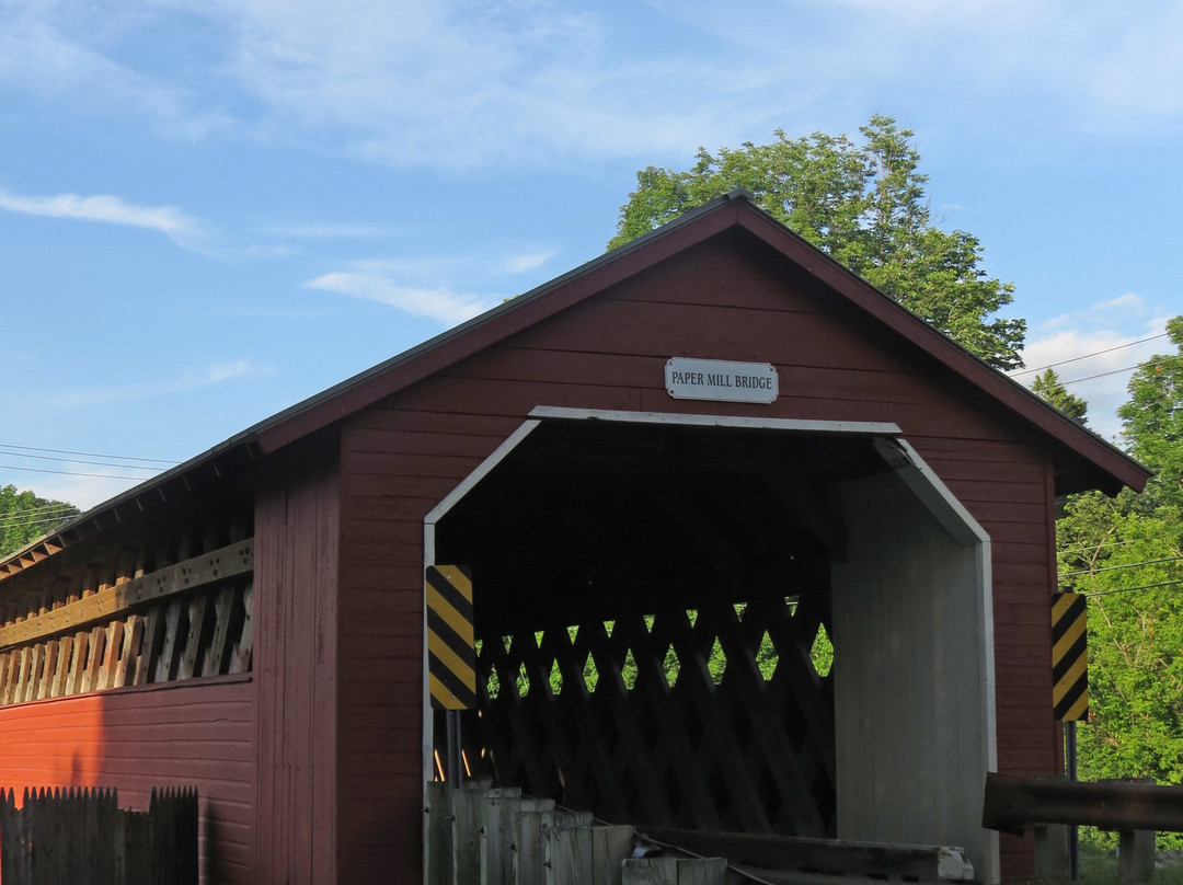 Papermill Village Bridge-North Bennington必去景点