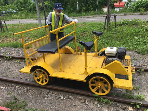 Mikasa Trolley Train-三笠市必去景点