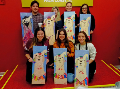 Painting With a Twist-棕榈海岸必去景点