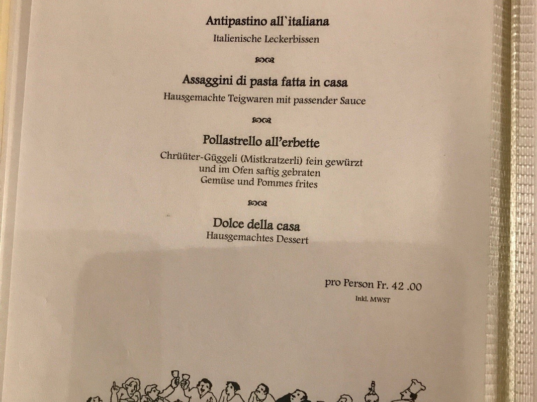 Wald餐馆和美食-Schwerthaus da Claudio