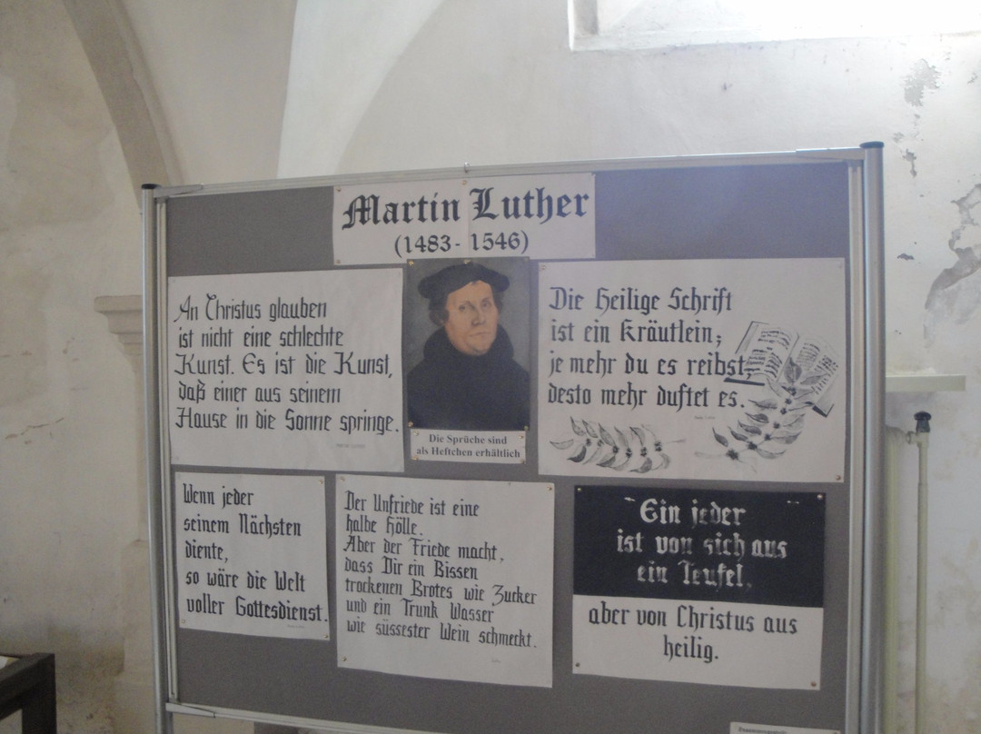 Martin Luthers Geburtshaus景点图片