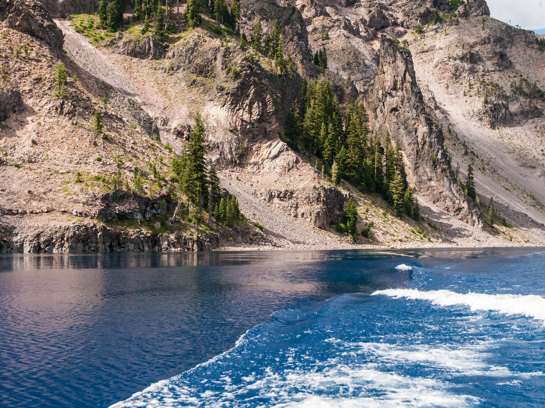 Crater Lake - Volcano Boat Tours-火山湖国家公园必去景点