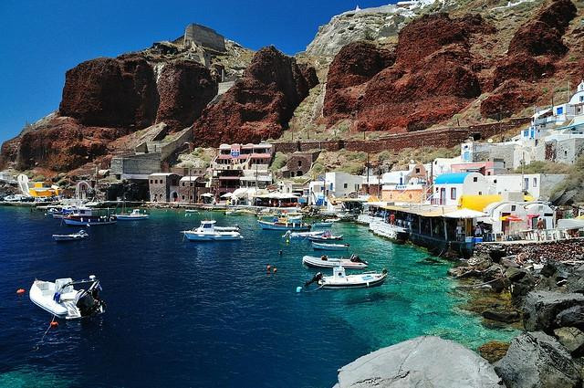 Dimitris P圣托里尼一日游-费拉必去景点