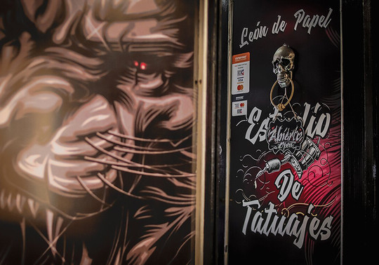León de papel Estudio de Tatuajes y Body Piercing-瓦尔帕莱索必去景点