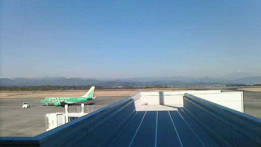 Mt.Fuji Shizuoka Airport Terminal Bldg Observation Deck-牧之原市必去景点