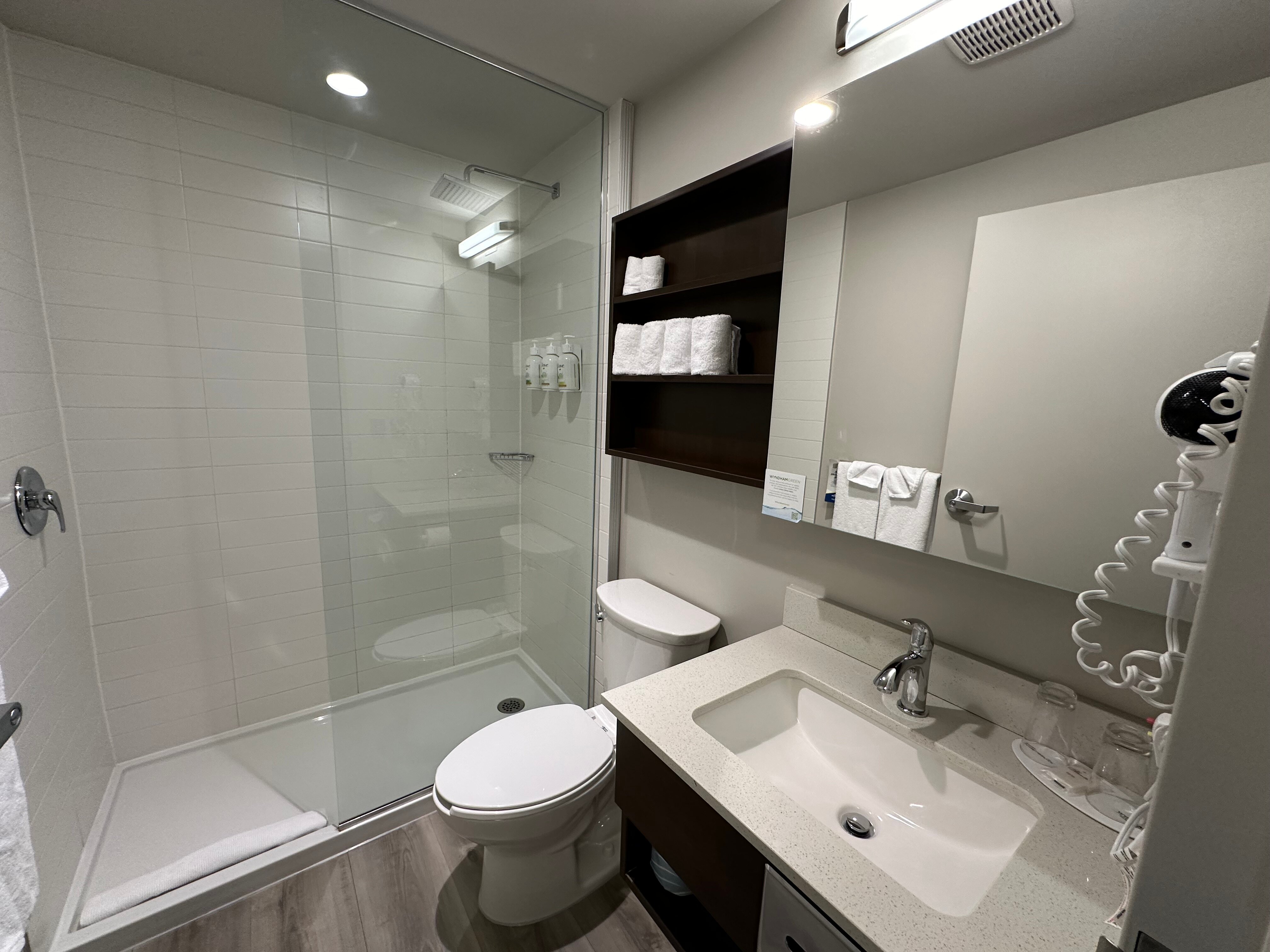 Microtel Inn and Suites by Wyndham Mont Tremblant-浴室