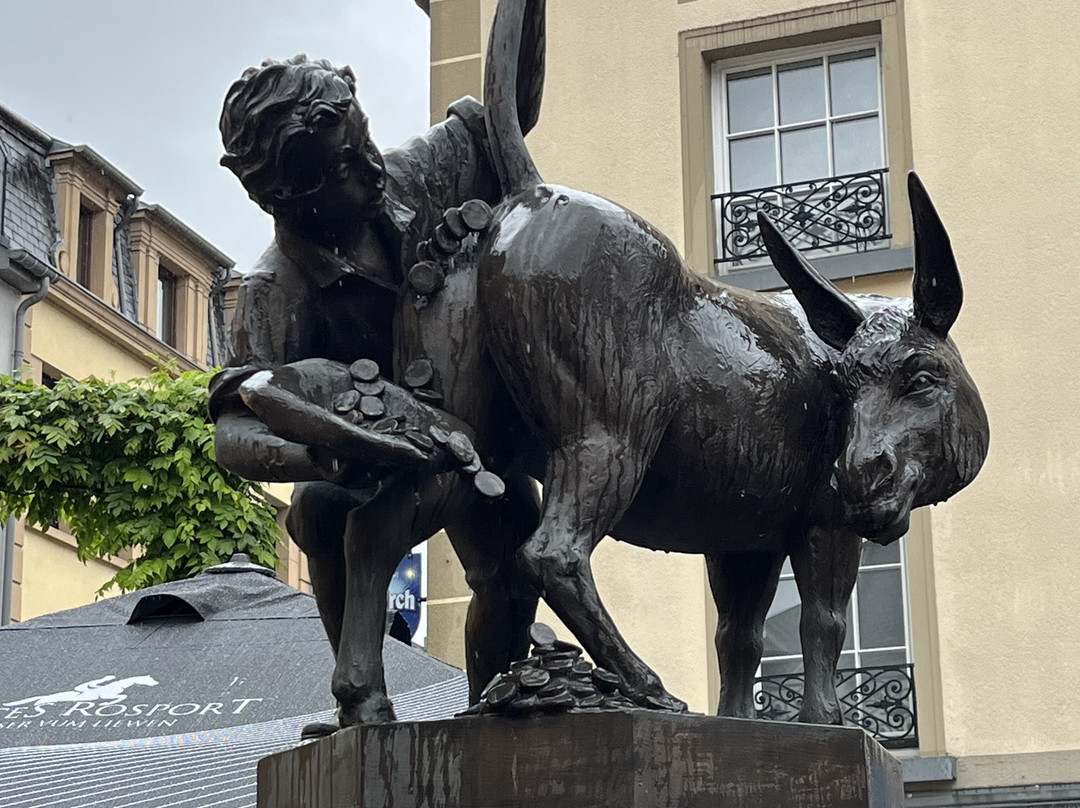 Fontaine Des Anes (donkey Fountain)-Diekirch必去景点