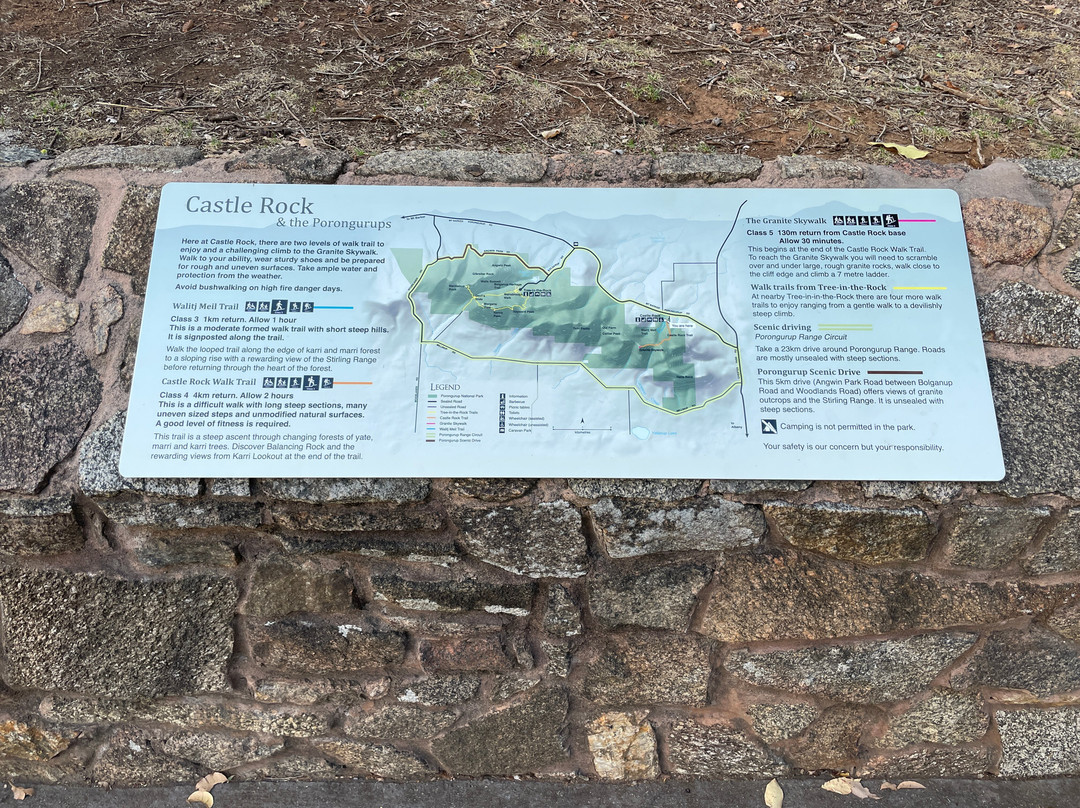 Castle Rock-Porongurup National Park必去景点