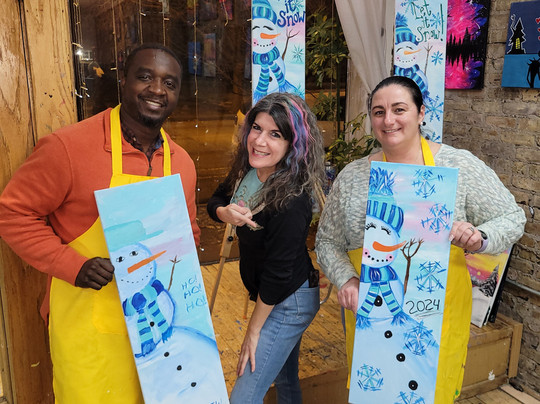 Chicago Sip & Paint-芝加哥必去景点