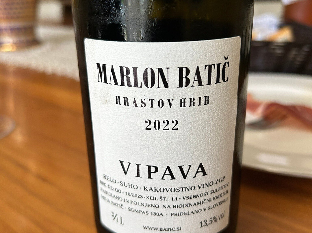 Vinarstvo Batič-Sempas必去景点