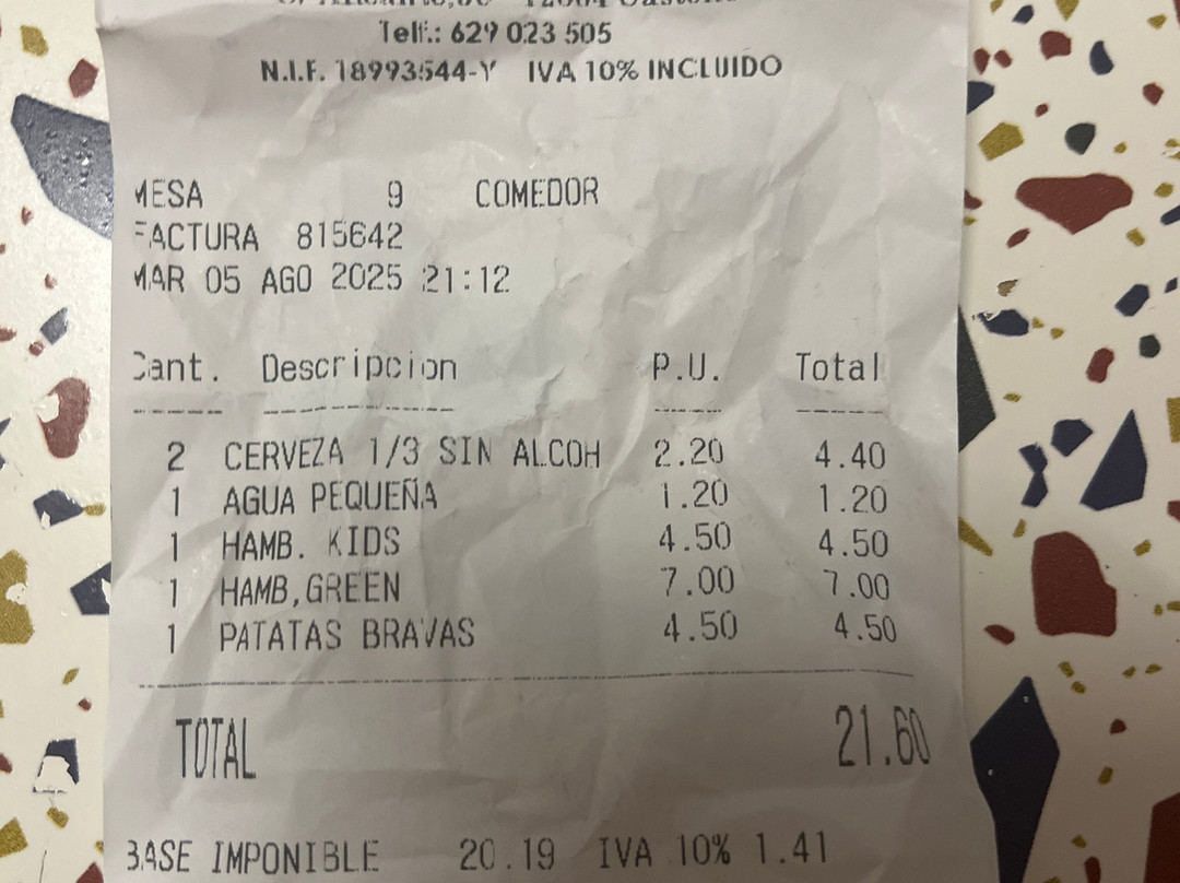 Cafeteria bocateria camelot