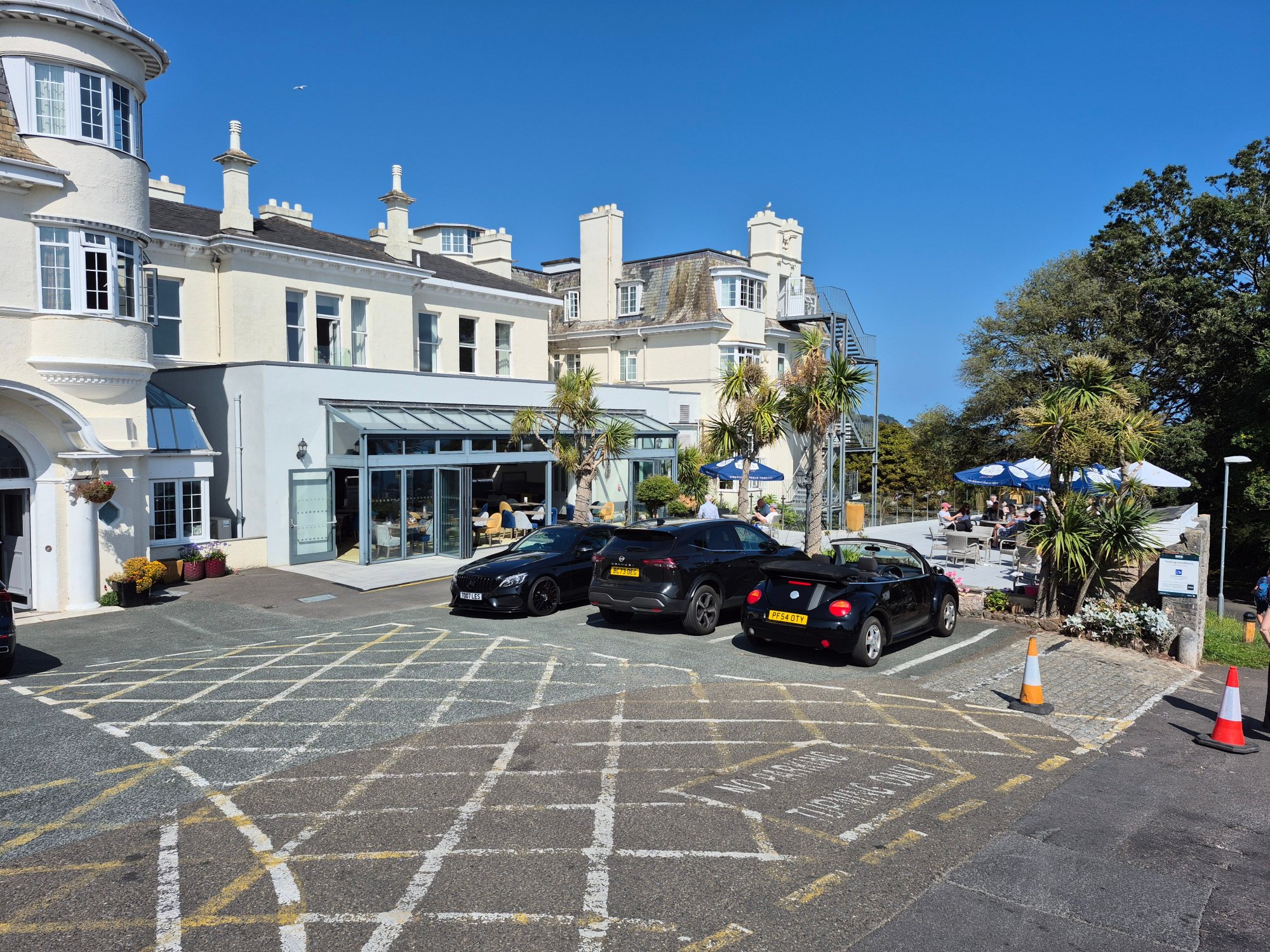 The Headland Hotel & Spa-浴室