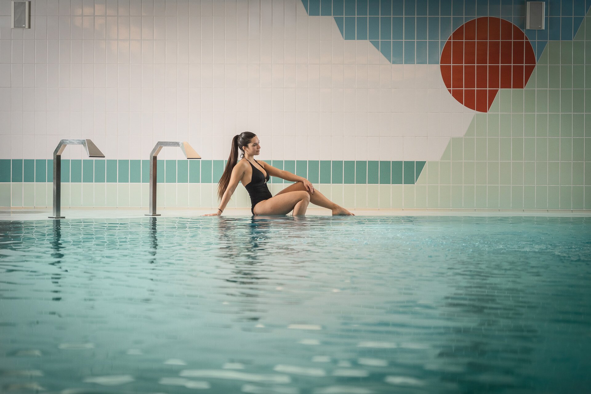 Hotel Residence 3 Signori-泳池