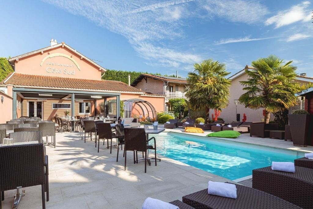 Chazay-d'Azergues酒店住宿-Hôtel Les Pierres Dorées