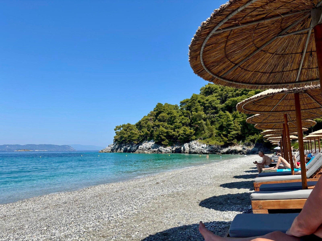 Ftelia Beach-Skiathos Town必去景点