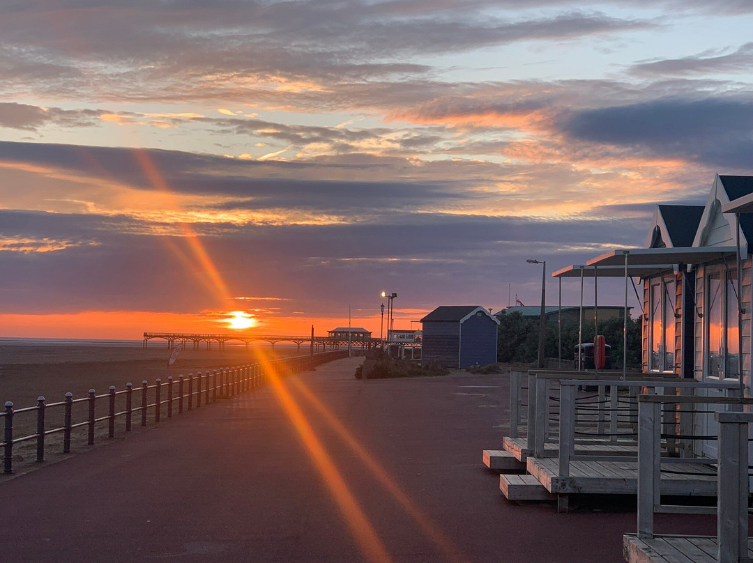 St Annes Beach huts-Lytham St Anne's必去景点