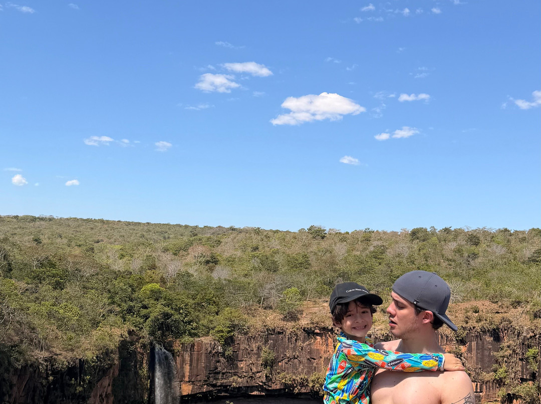 Veu da Noiva Waterfall-Chapada dos Guimaraes必去景点