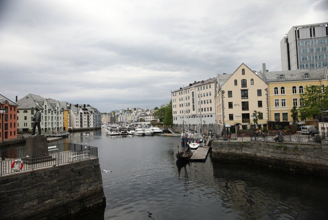 Brosundet i Ålesund-奥勒松必去景点
