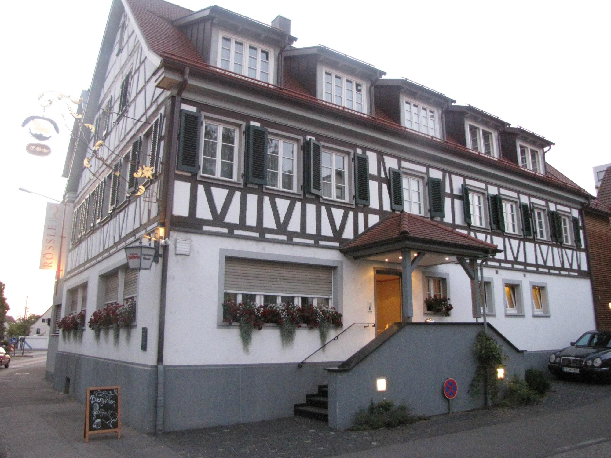 Hotel-Gasthaus Rossle-浴室