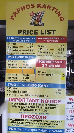 Paphos Karting Center-帕福斯必去景点