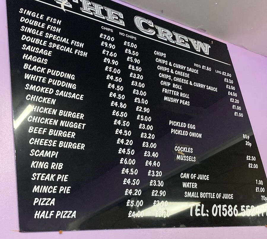 The Crew Fish And Chip Shop