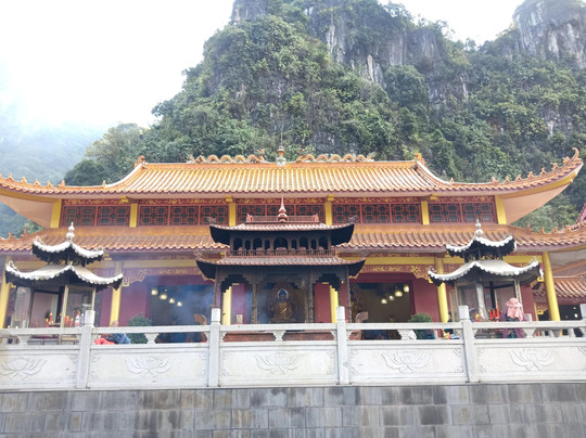 中国广西马山县弄拉金刚山普陀寺