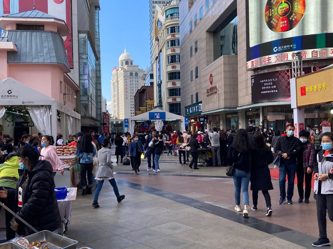 哈尔滨南岗商业步行街景点图片