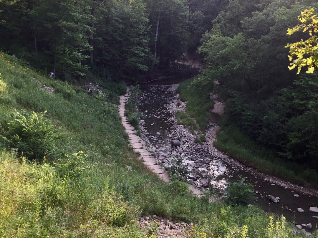 Rocky Glen Waterfall-Lemont必去景点